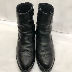 Laredo mens 7” side zip short boot Sz 10 1/2 EW